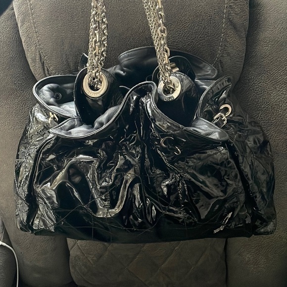 Authentic Christian Dior Cannage Patent Leather - Picture 1 of 16